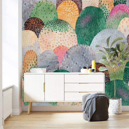 Multicolored Pattern Wallpaper