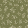 Voguish Olive Tree Pattern Wallpaper Fashionable