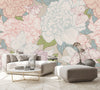 Pastel Colors of Peonies Wallpaper