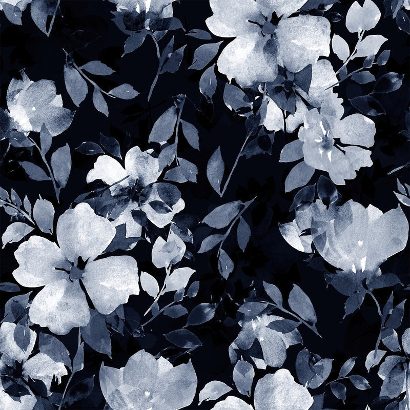 Elegant Dark Blue Wallpaper Vogue