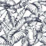 Voguish Contour of Leaves Wallpaper Vogue