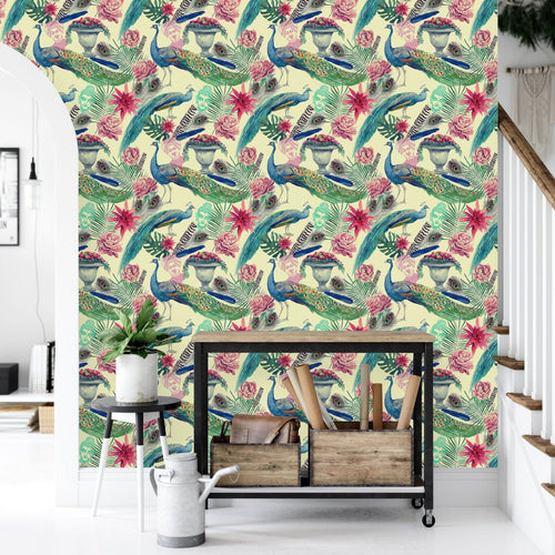 Peacocks Wallpaper