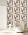 Elegant Leaves Wallpaper Tasteful Select