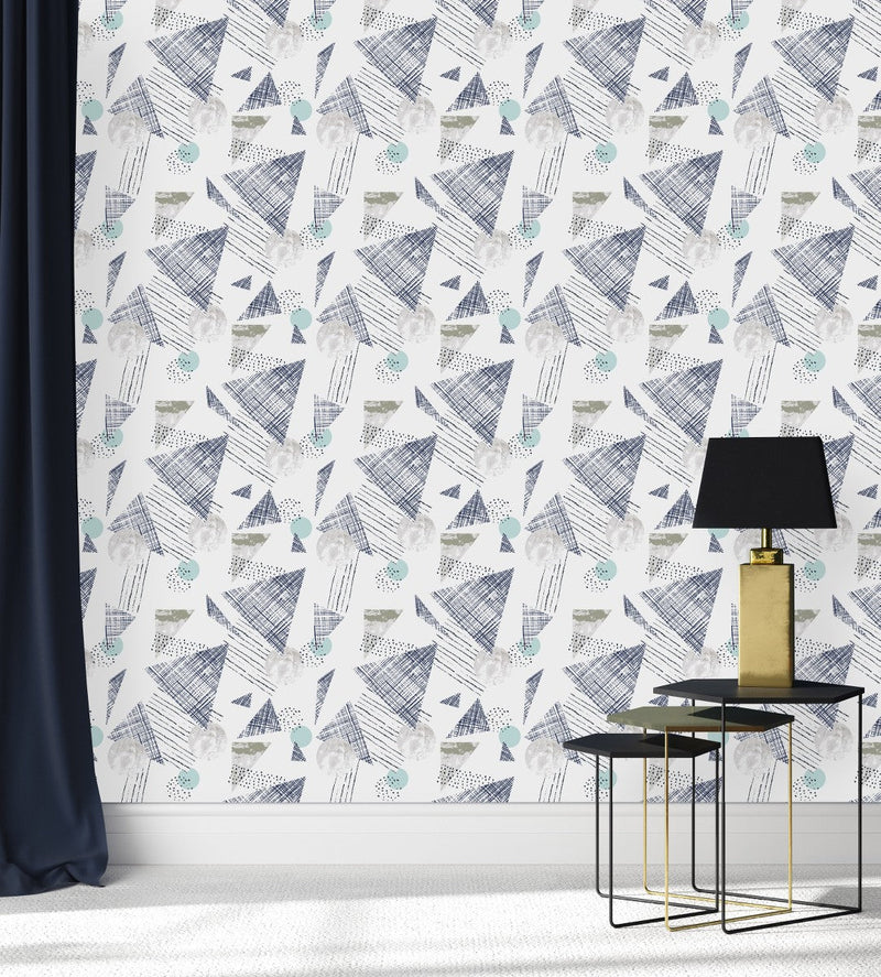 Wallpaper with Triangles