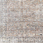 Tan Jill Vintage Washable Area Rug