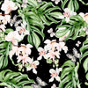 White Little Orchid Wallpaper
