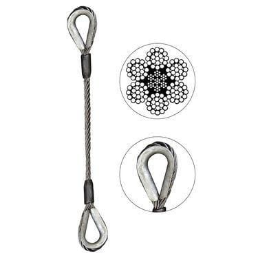 Wire Rope - 3/8" Galvanized