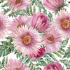 Stylish Modern Pink Asters Wallpaper