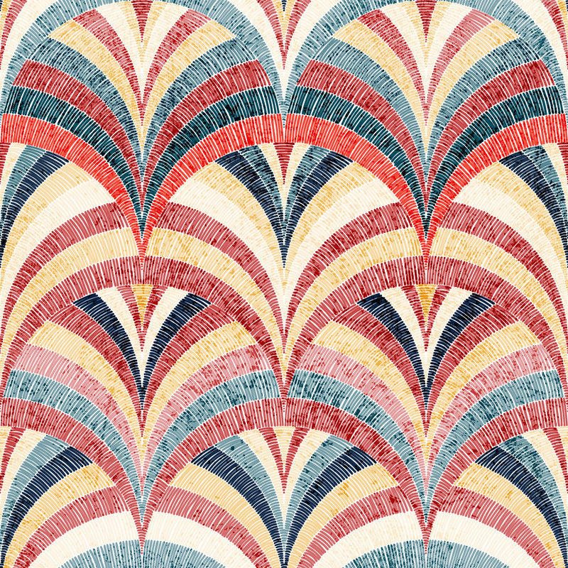 Red and Black Pattern Wallpaper