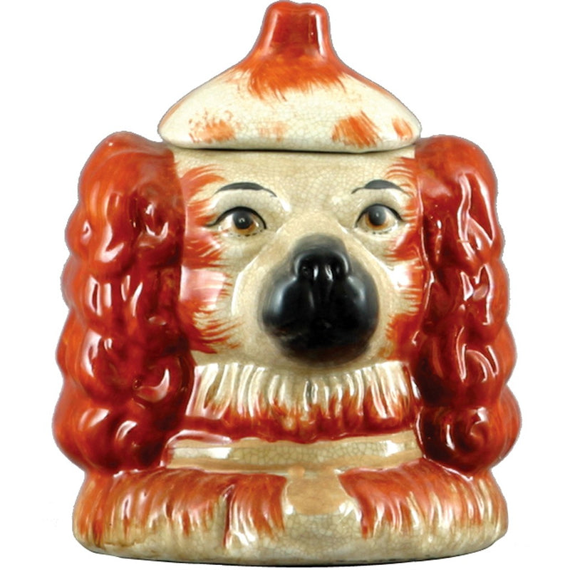 Staffordshire Style Rust Dog Head