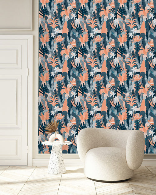Modish Plants Wallpaper Fashionable
