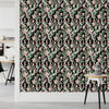 Dark Wallpaper with Pink Cactus Flowers