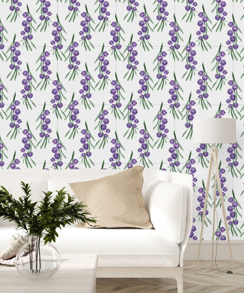 Fashionable Blueberry Wallpaper Fashionable