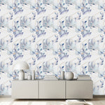 Fashionable Leaves Wallpaper Tasteful