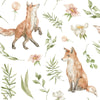 Voguish Foxes Wallpaper
