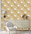 Yellow Palm Leaves Wallpaper