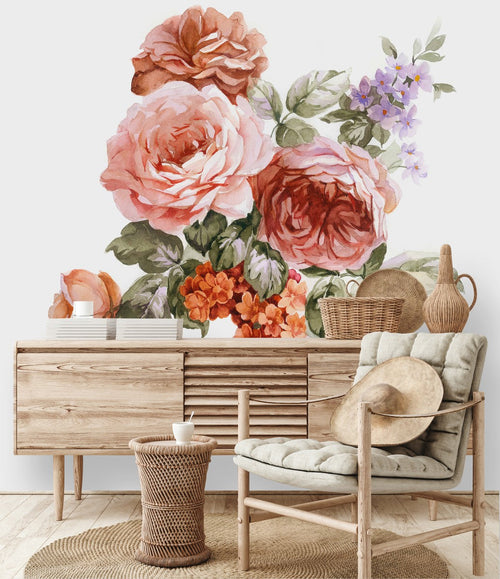 Pastel Roses Wallpaper