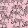 Leopards on a Pink Background Wallpaper