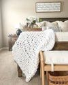 Hygge Ultra Soft Chenille Chunky Knit Throw