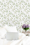 Light Green Leaves Wallpaper