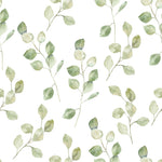 Light Green Leaves Wallpaper
