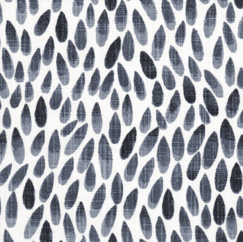 Shower Curtain in Lotus Black Flame Watercolor Petals, Small Scale