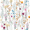 Lovely Field Flowers Wallpaper