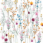Lovely Field Flowers Wallpaper