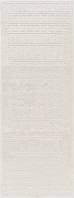 Bahar Cream Washable Area Rug