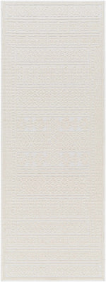 Bahar Cream Washable Area Rug