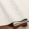 Bahar Cream Washable Area Rug