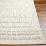 Bahar Cream Washable Area Rug