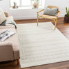 Bahar Cream Washable Area Rug