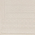 Bahar Cream Washable Area Rug