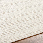 Bahar Cream Washable Area Rug