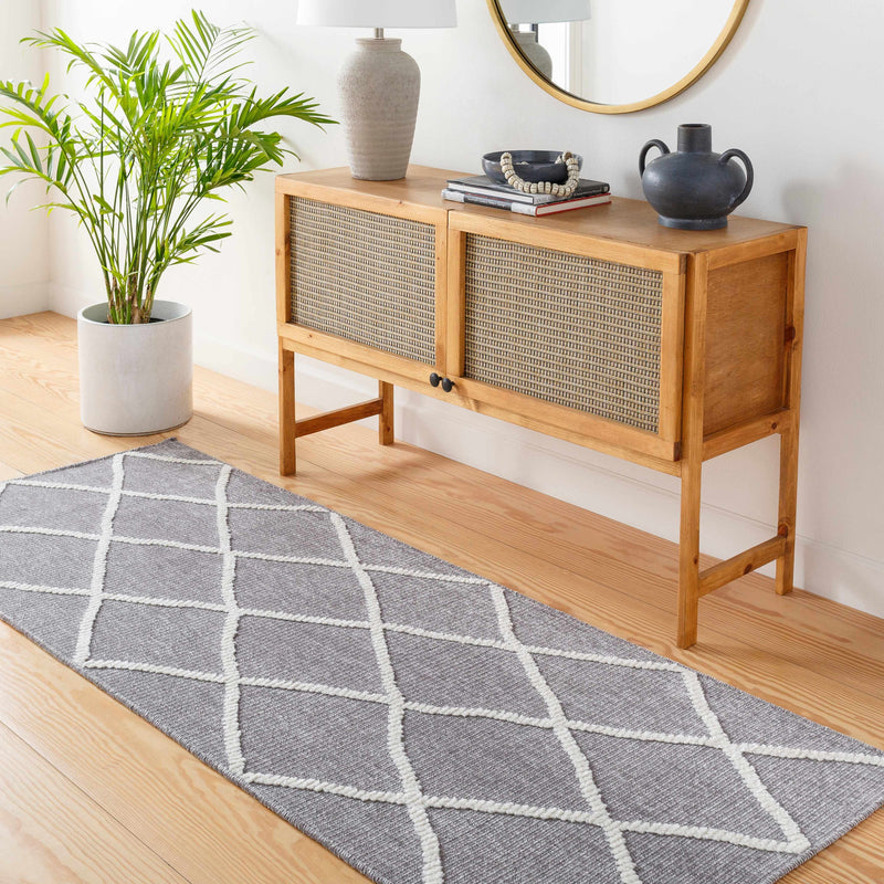 Amani Gray Washable Area Rug