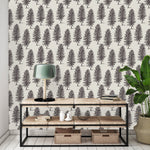 Scotch Fir Pattern Wallpaper