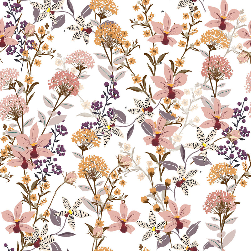 Pink Flowers Wallpaper