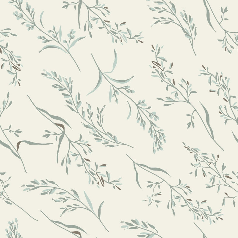 Contemporary Wildflowers Wallpaper Fashionable