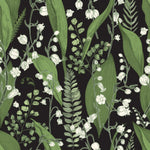 Modish Lilies of the Valley Wallpaper Smart
