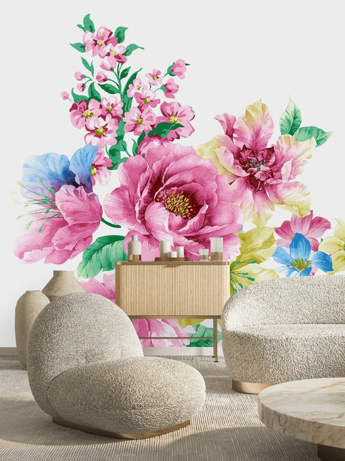 Pink Flowers Wallpaper