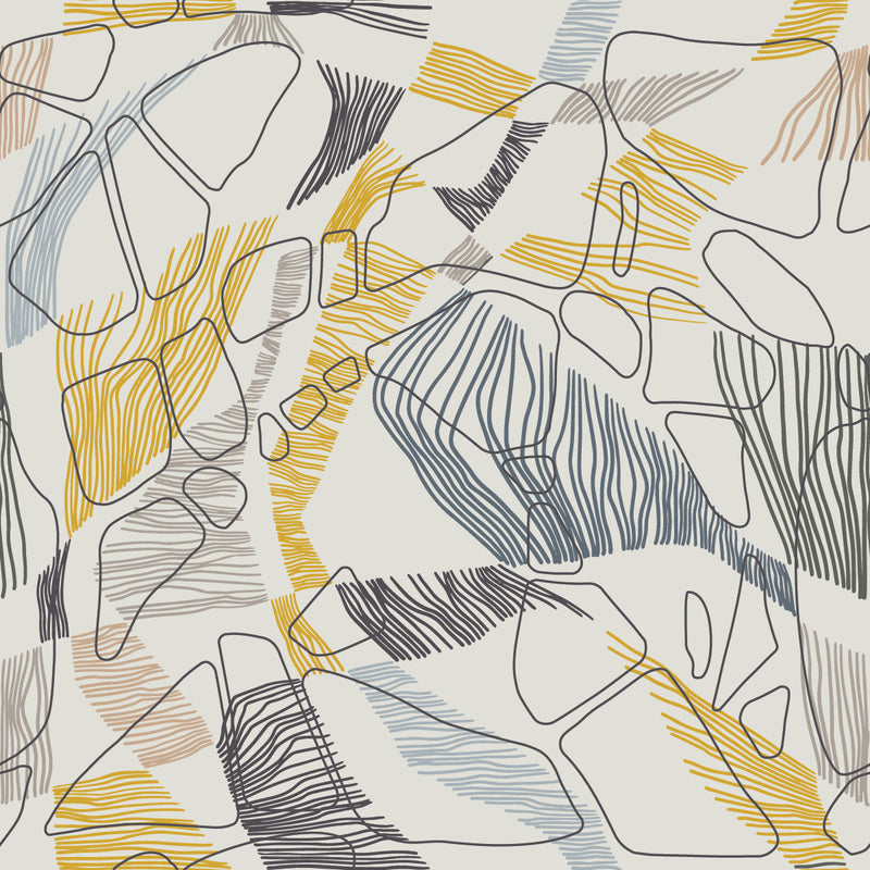 Contours and Lines Wallpaper