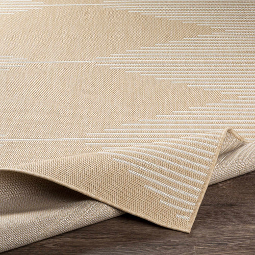 Galston Beige Diamond Rug - Clearance