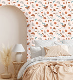 Stylish Abstract Figures Wallpaper Tasteful