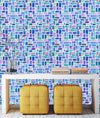 Mosaic Geometric Background Wallpaper