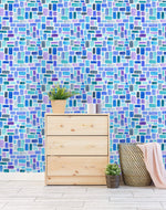 Mosaic Geometric Background Wallpaper