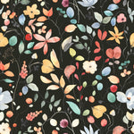 Autumn Leaves on Dark Wallpaper