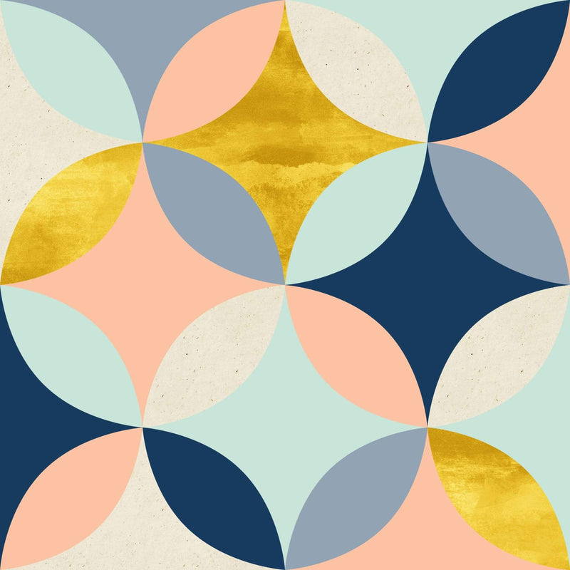 Multicolor Geometric Wallpaper