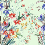 Watercolor Meadow Flowers Wallpaper