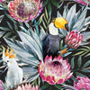Parrots on Dark Wallpaper